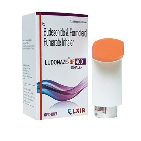 Budesonide & Formoterol Fumarate Inhaler -LUDONAZE-BF 400 | Lxir ...