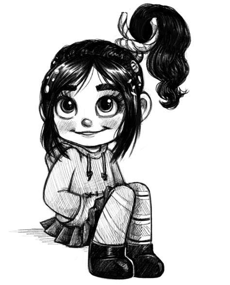 Vanellope by courtneygodbey on DeviantArt