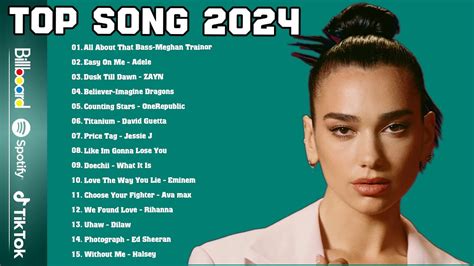 Billboard 2024 playlist - Best Pop Music Playlist on Spotify 2024 - Rihanna, Bruno Mars, Dua ...