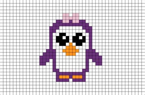El the Penguin | Pixel art, Lego art, Pixel art design