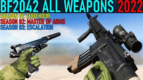 BattleField 2042 - All Weapons Showcase - One Year After Release - YouTube