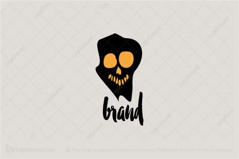 Ghost Skull Logo