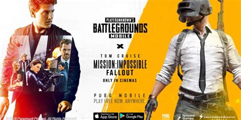 PUBG Mobile จับมือกับ Mission : Impossible - Fallout เพิ่มมิสชั่นภายในเกม