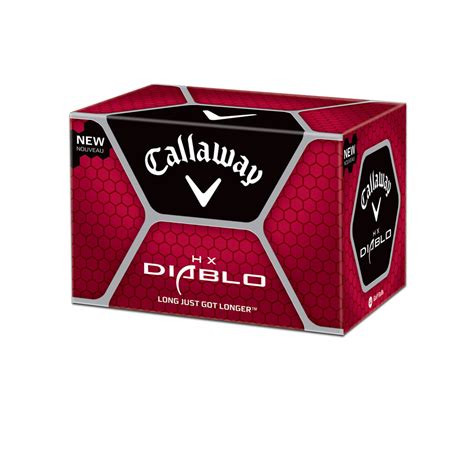 Callaway Golf Callaway HX Diablo Golf Balls Logo Overrun 12 Ball - review, compare prices, buy ...