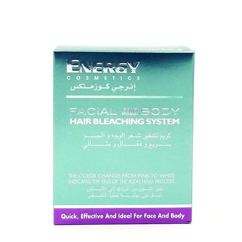 Facial And Body Hair Bleaching System