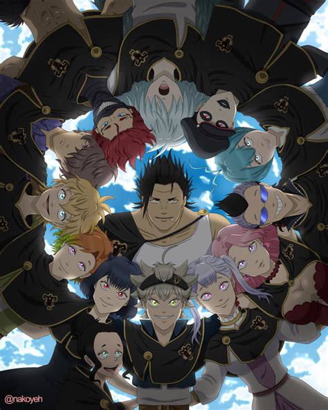 Black Bull Squad! [IG & twitter: @nakoyeh] : BlackClover | Black clover anime, Anime, Black ...