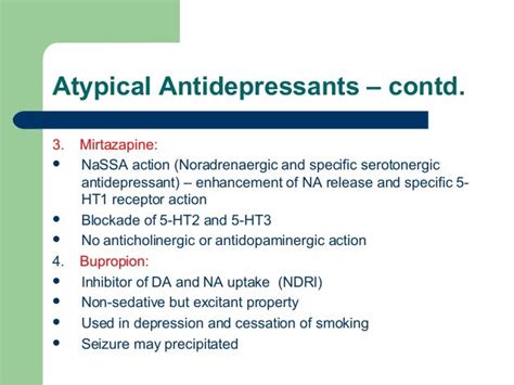 Antidepressants