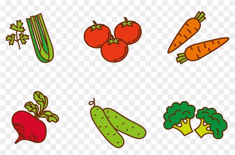 Animated Fruits And Vegetables Clipart