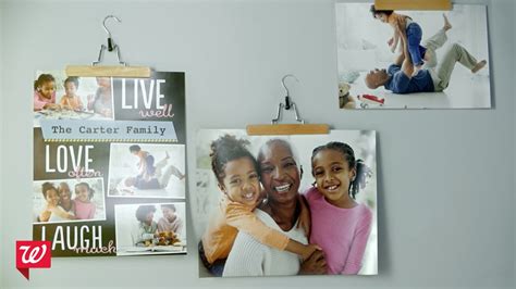 How-To Photo Fun: Poster Frames | Walgreens - YouTube