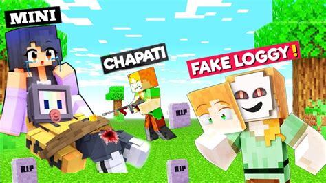 FAKE LOGGY NE CHAPATI BANKAR BABY LOGGY KO MAAR DIYA MINECRAFT | Chapati Hindustani Gamer - YouTube