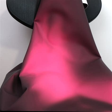 Thermochromic Fabric, Dark Brown Change to Magenta, Black Red Change Rose Red, Color Changed ...