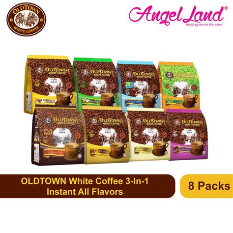 OLDTOWN White Coffee 3-In-1 Instant All Flavors (8 Packs) | Shopee Malaysia