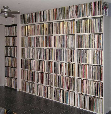 The IKEA Expedit...loved by record collectors the world over. | Vinyl record storage, Record ...