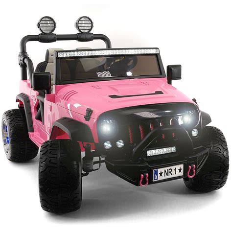 2021 Two (2) Seater Ride On Kids Car Truck with Remote Large 12V Battery Licensed Kid Car to ...