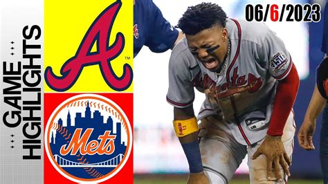 New York Mets vs Atlanta Braves FULL GAME HIGHLIGHTS | MLB To Day June ...