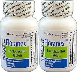 Amazon.com: Floranex Probiotic for Colon Health Generic for Lactinex 50 ...