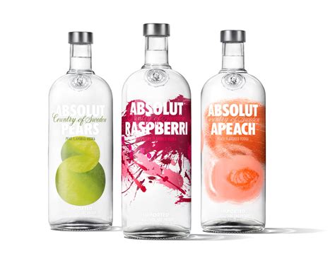 Absolut Vodka: nuevo diseño para su línea de sabores