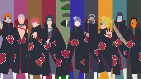 Akatsuki Wallpaper Naruto Akatsuki Wallpaper 4k Akatsuki Tapete Images ...