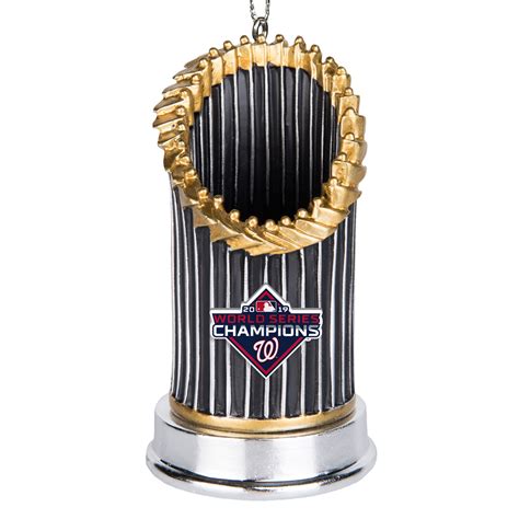 MLB Washington Nationals 2019 World Series Champions Trophy Ornament - IN STOCK 194185792710 | eBay