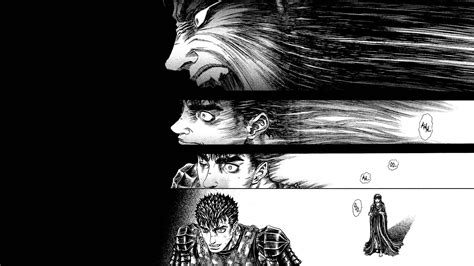 Download Berserk Guts Manga Scene Wallpaper | Wallpapers.com