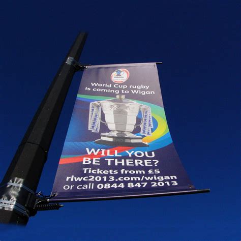 Sports Events Banners: Advertise UK Events with Lamppost Banners