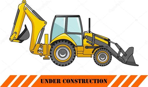 Backhoe Vector Image - Lanarra