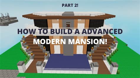 Roblox Skyblock Modern House