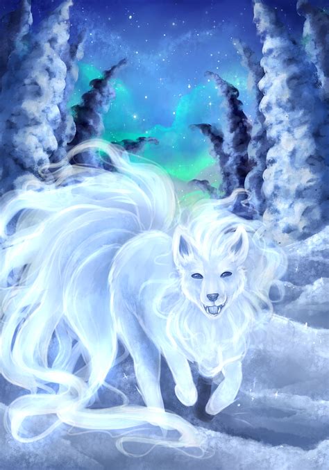 Alolan Ninetales by Varjopihlaja on DeviantArt