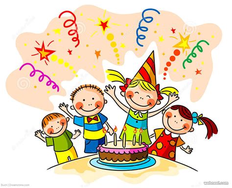 Kids Birthday Greetings Card Design 39