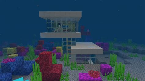 Underwater houses | Minecraft Amino