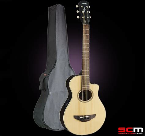 Yamaha APXT2 Traveler Acoustic Electric Guitar with Cutaway Active Preamp with Tuner - Yamaha ...