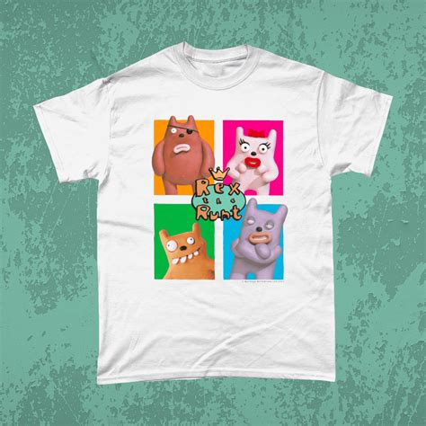 Rex The Runt - Character Squares - T-Shirt - Apparel of Laughs