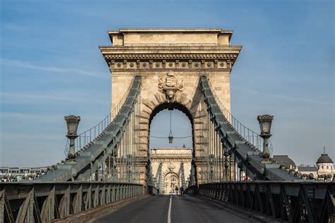 Download Hungary Budapest Man Made Chain Bridge 4k Ultra HD Wallpaper ...