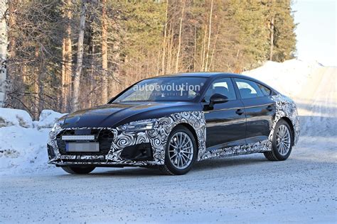 2020 Audi A5 Sportback Spied With New Lights, Is Going Mild-Hybrid ...