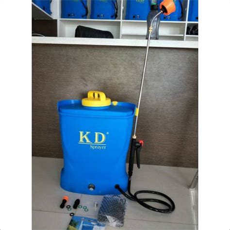 Blue Battery Operated Garden Sprayer at Best Price in Ahmedabad | K D Agrotech