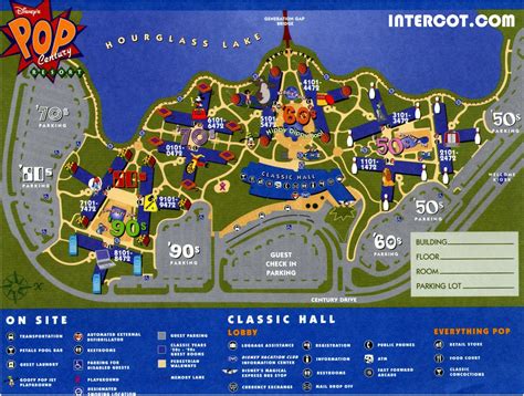 Map of Disney World Resort