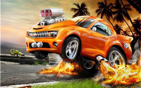 Cartoons Muscle Car Wallpapers - Top Free Cartoons Muscle Car Backgrounds - WallpaperAccess