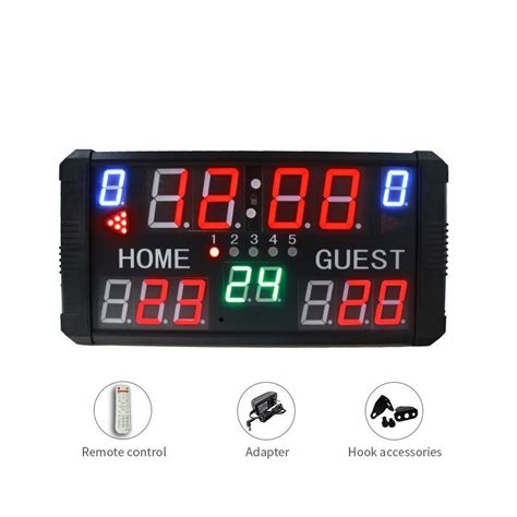 Digital Electronic Basketball Scoreboard/Digital Score LED Display ...