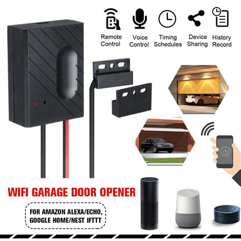 WiFi Smart Switch Garage Door Gate Opener GD-DC5 (eWeLink or Tuya Optional) - Enerna IoTech Co ...