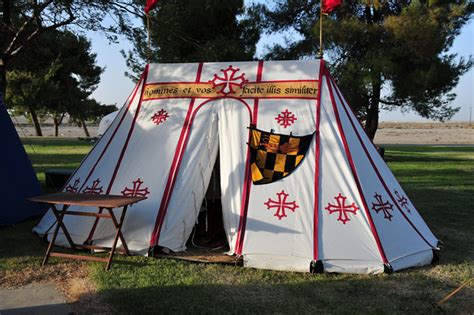 Medieval Double Bell Wedge Replica Tent For Sale