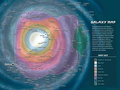 Star Wars: Traveler's Guide to Batuu canon reference book gives us another official galaxy map ...