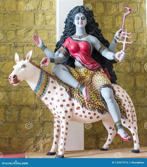 Indian Deity Devi Kalaratri Idol Stock Image - Image of form, tradition: 131877913