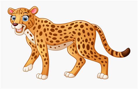 Cheetah Cartoon Png , Free Transparent Clipart - ClipartKey