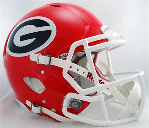 Georgia Bulldogs Helmet Riddell Authentic Full Size Speed Style - Sports Fan Shop