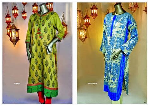 Junaid Jamshed Eid Collection 2014 for Girls