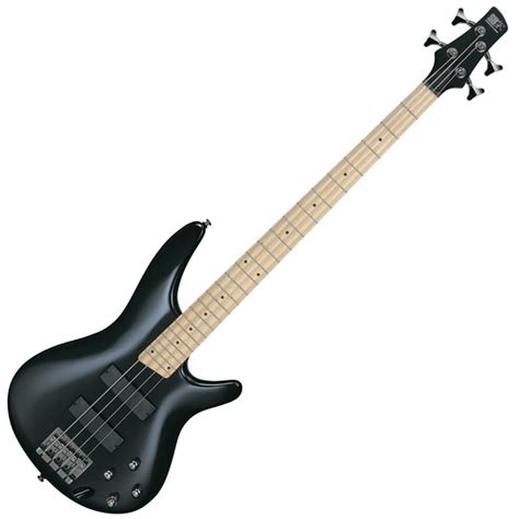 DISC Ibanez SR300M Bass Guitar, Maple, Iron Pewter | Gear4music