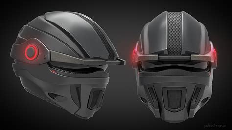 Top 10 Coolest Helmet Concepts on Artstation that could be Motorcycle ...