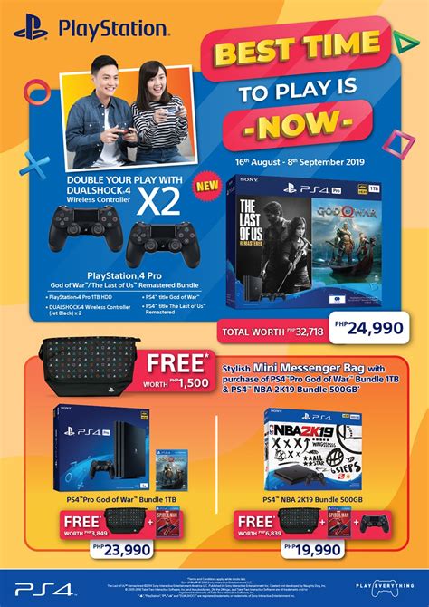 Sony releases a new PS4 Pro bundle alongside "The Best Time to Play" promo