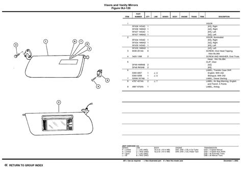 2001 jeep cherokee xj parts catalog by Memo Nunez - Issuu