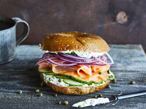 Smoked Salmon Bagel Recipe - Sunset Magazine